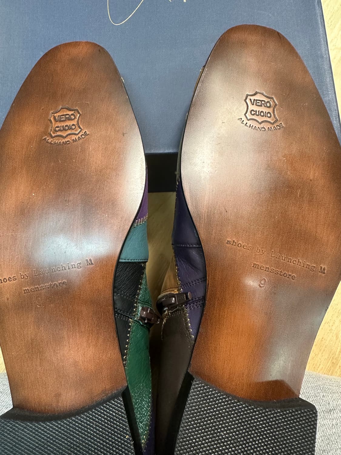 슈즈바이런칭엠 패치워크 부츠 275 상품이미지9