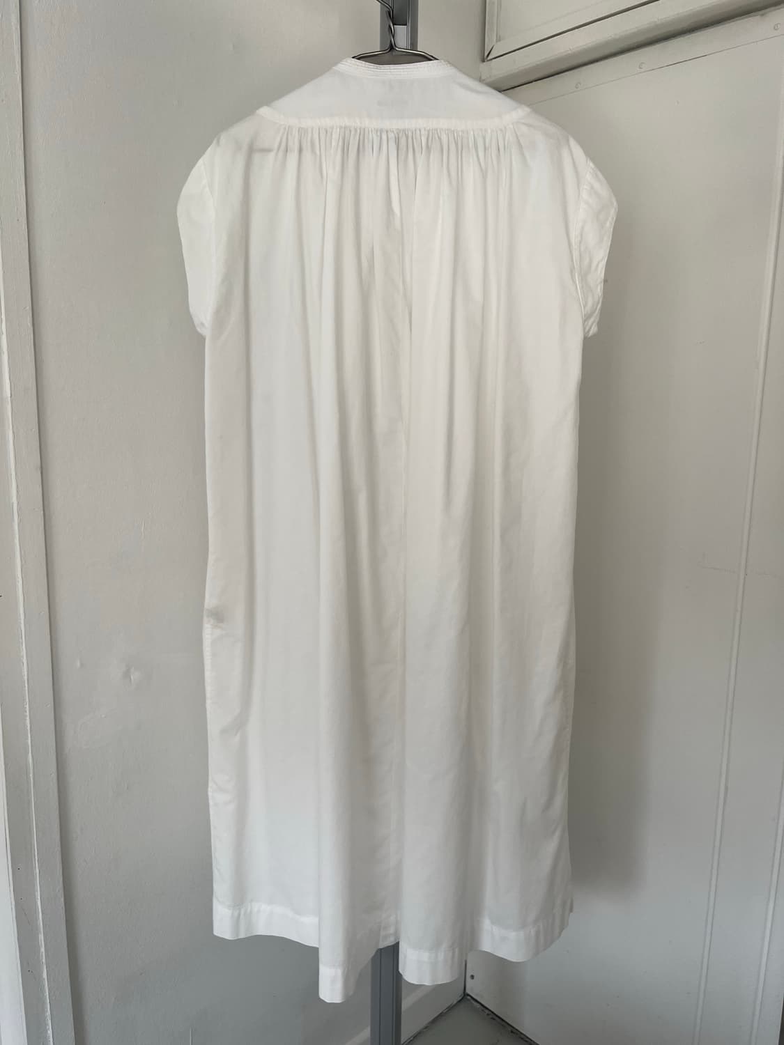 white pocket cotton dress 상품이미지6