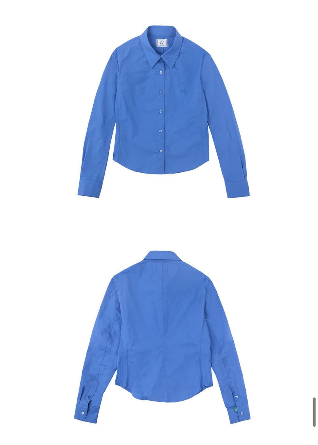 classic basic shirt _ blue 상품이미지2