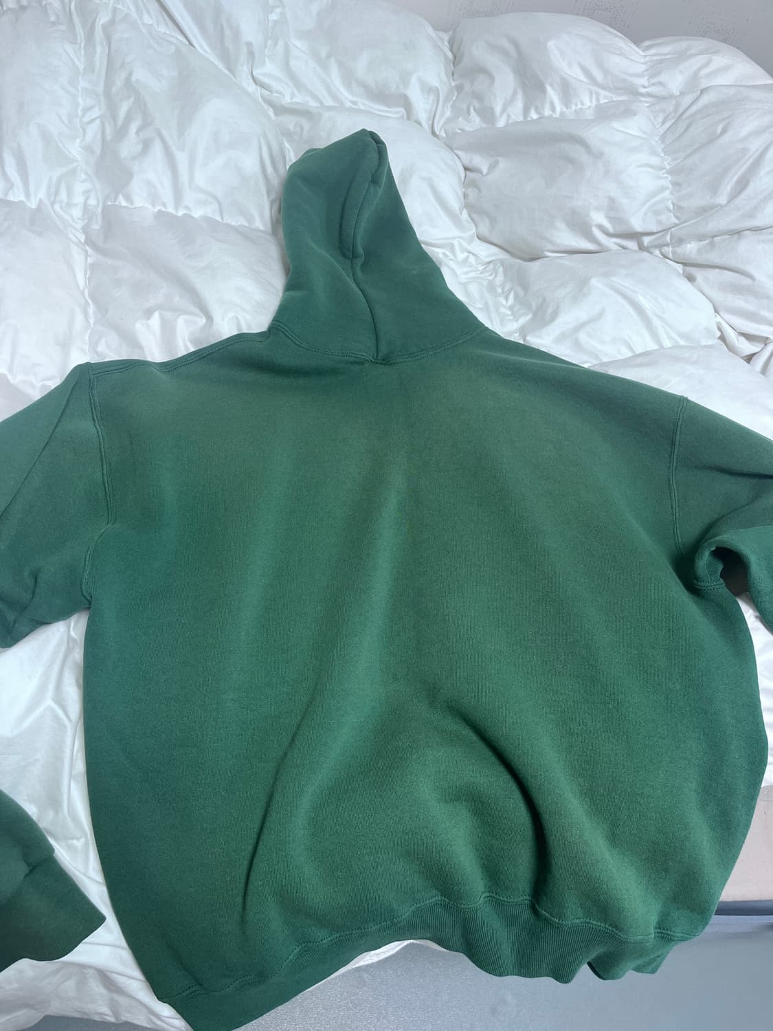 90s 러셀 페이디드 그린 후디 상품이미지4