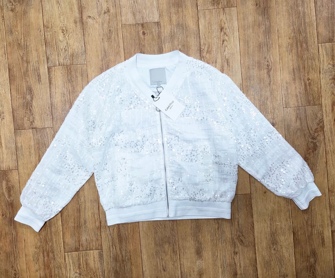 셀렙샵에디션(celebshop) 스팽글 봄버점퍼 55-66 새상품 상품이미지1