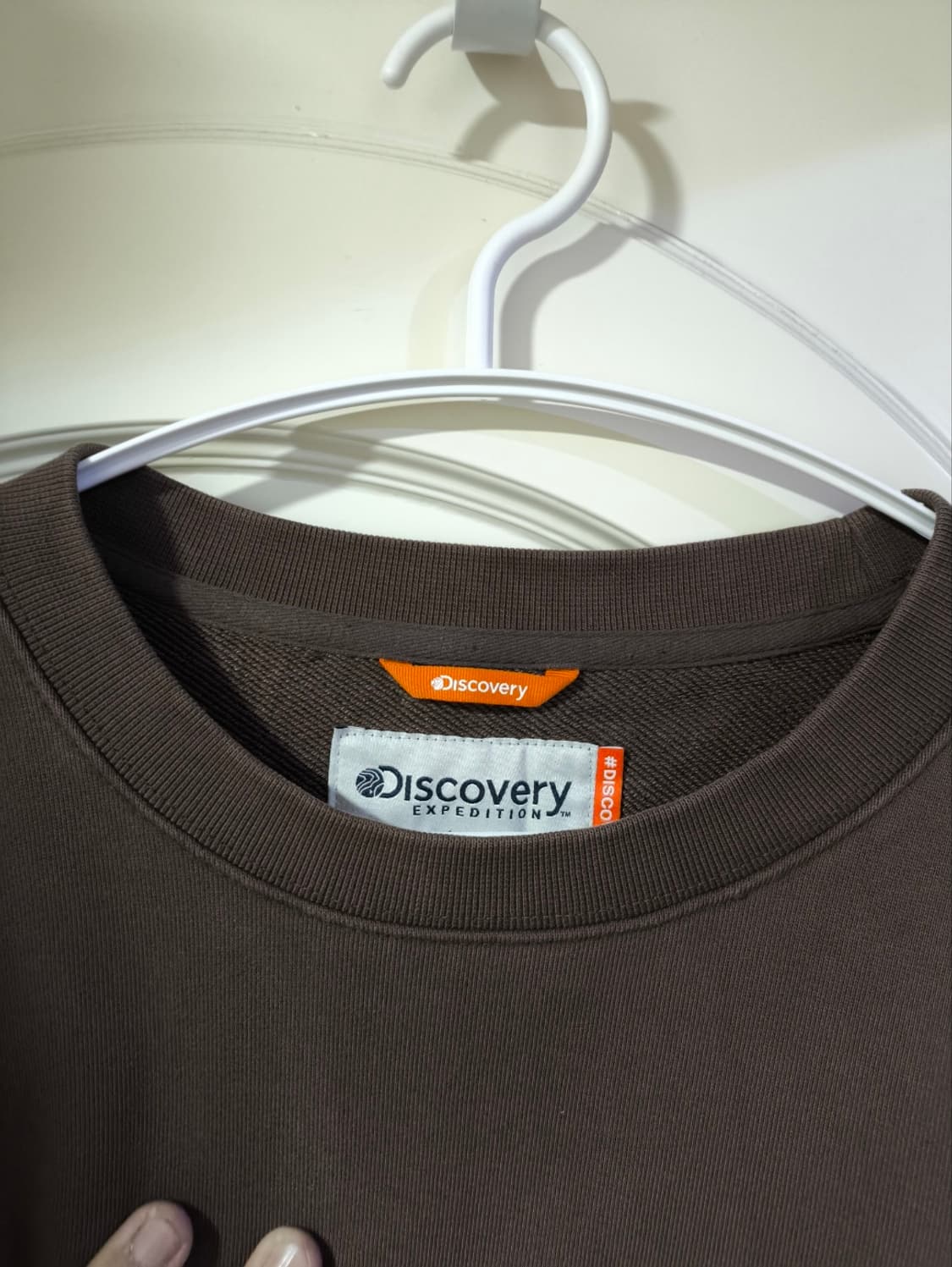 110 디스커버리 오버핏 맨투맨 상품이미지2