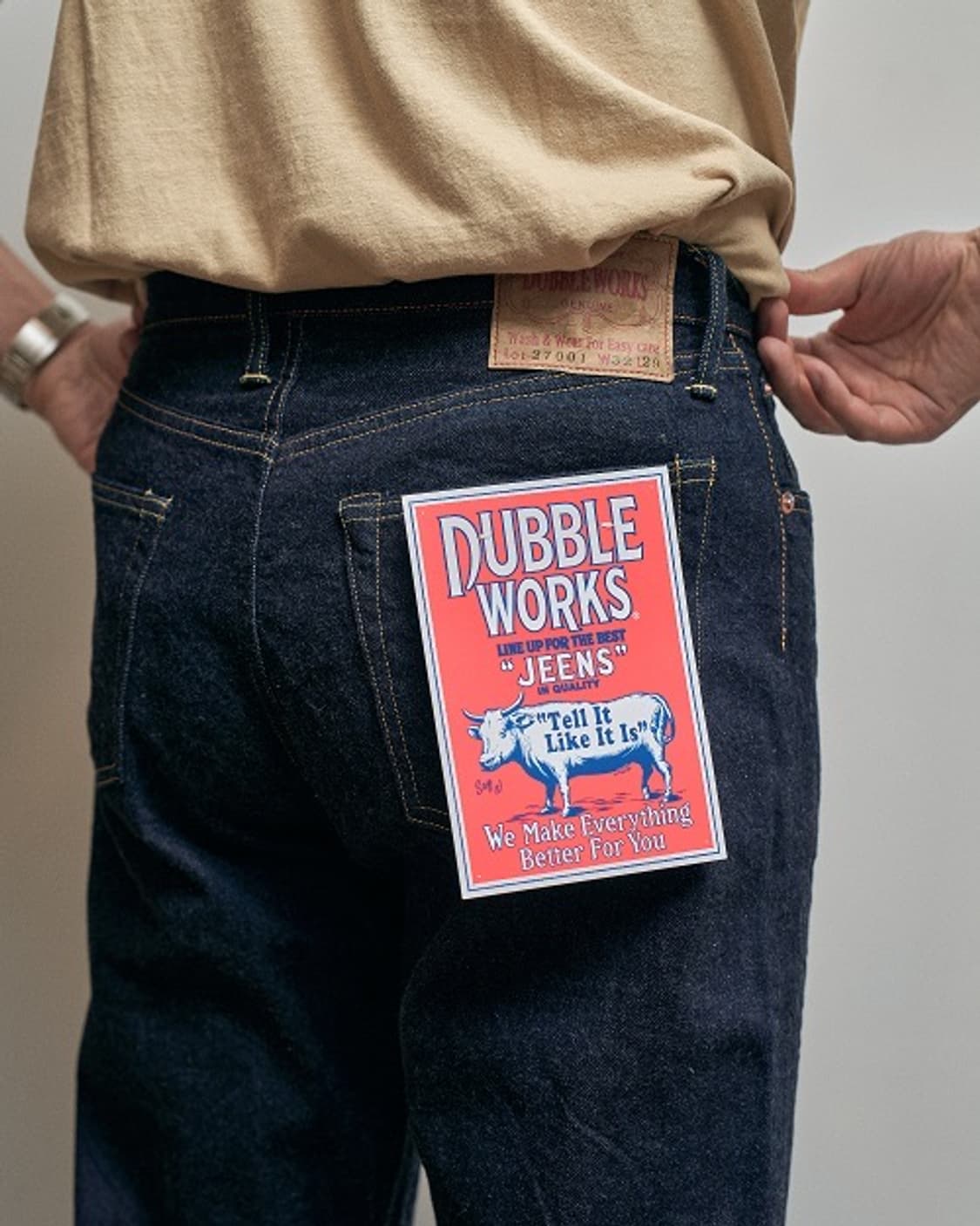 Dubbleworks Standard Straight Denim Indi 상품이미지8