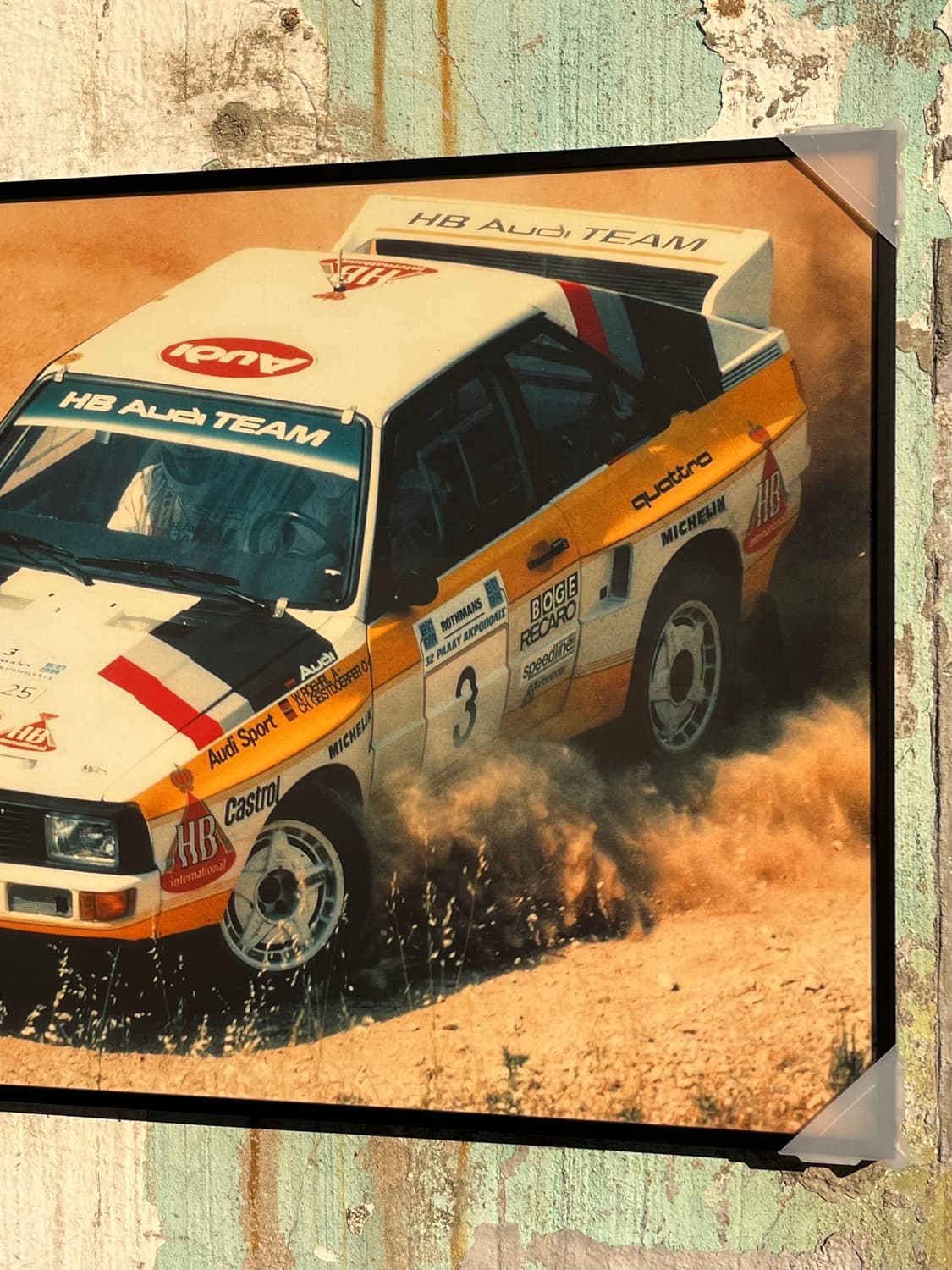 아우디 빈티지 포스터 (액자포함) 상품이미지3