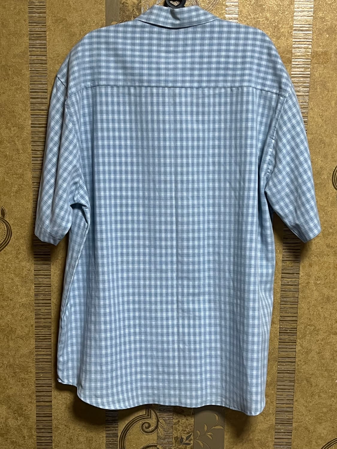 QUIKSILVER 체크 반팔 셔츠 XL 상품이미지3