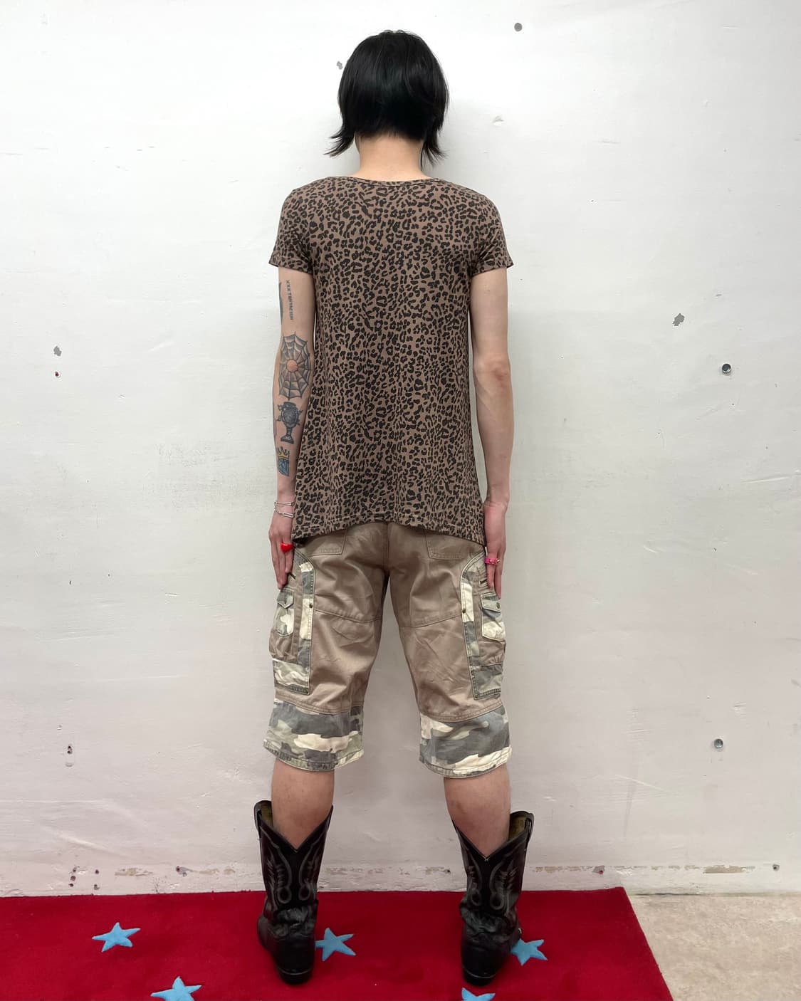 Leopard Asymmetric T-Shirt 상품이미지4