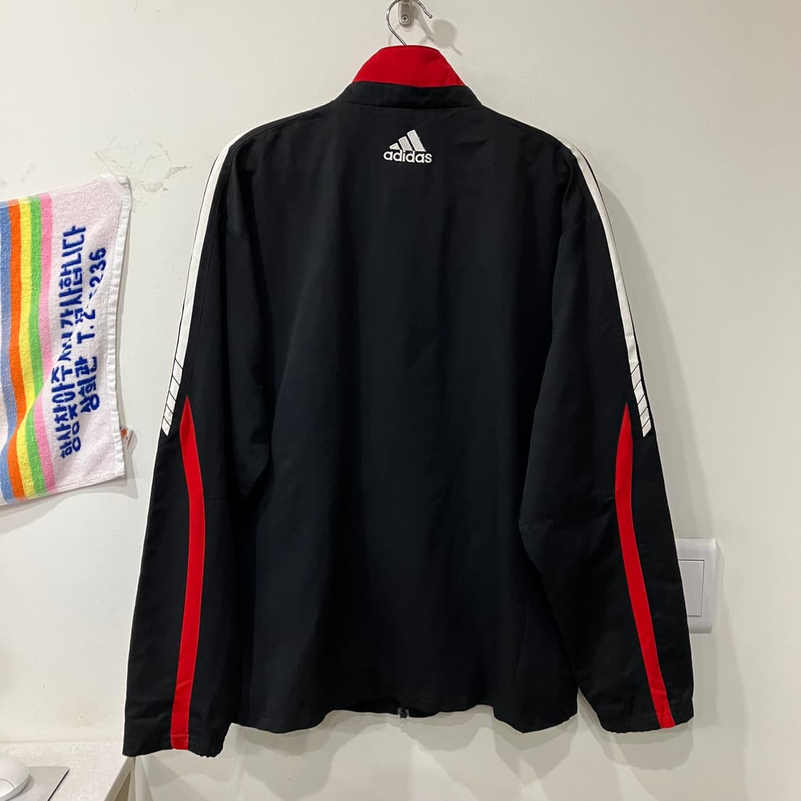 272 아디다스 ac밀란 챔스 챔피언스리그 바람막이 자켓 져지 05-06 상품이미지2