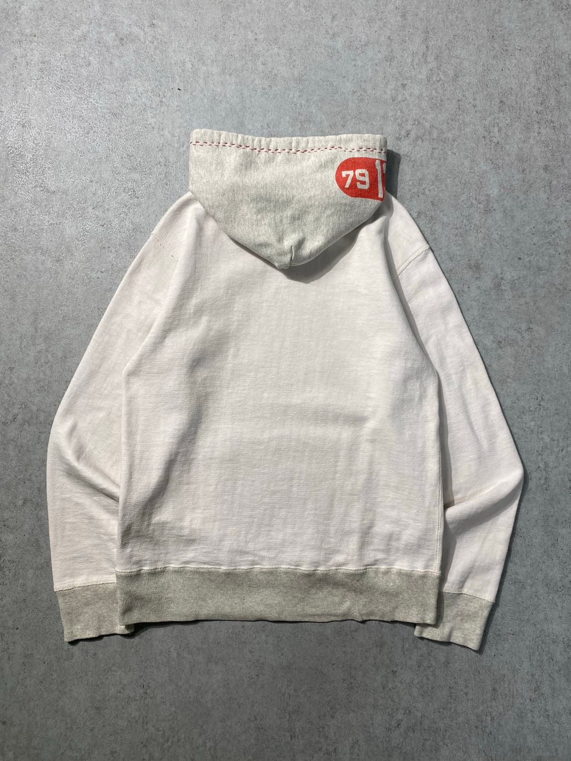 [L] Denim Dungaree 데님 던가리 프리미엄 져지 후드티 상품이미지5