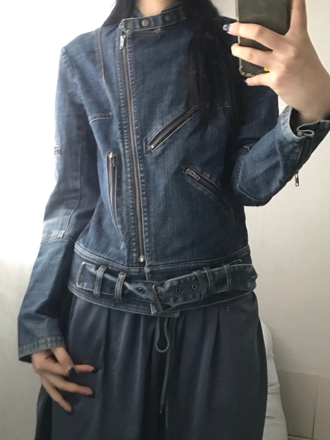 질스투어트 데님 디테일 자켓 상품이미지7