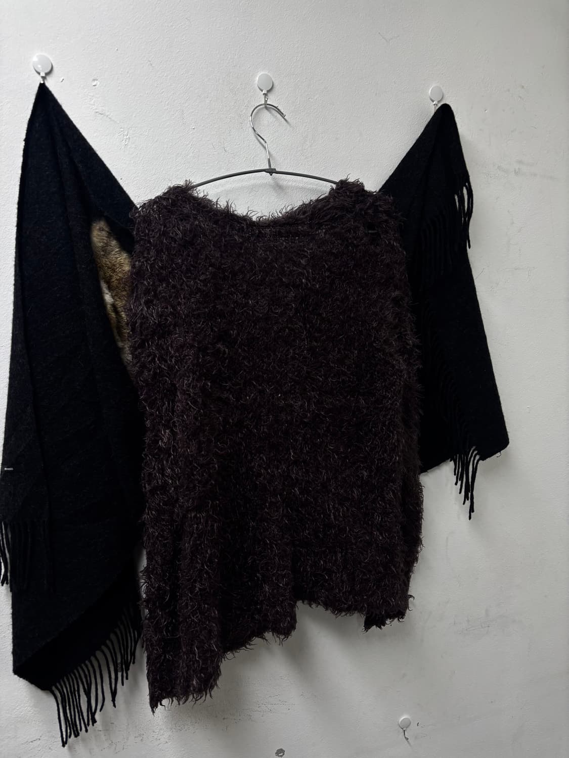 “Vintage” Y2K Grunge Fur Cardigan 상품이미지9