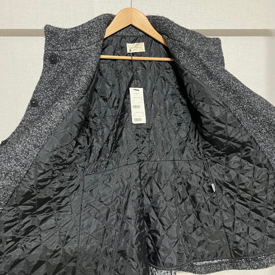 NAIN 모직 코트(택있음) M 상품이미지6