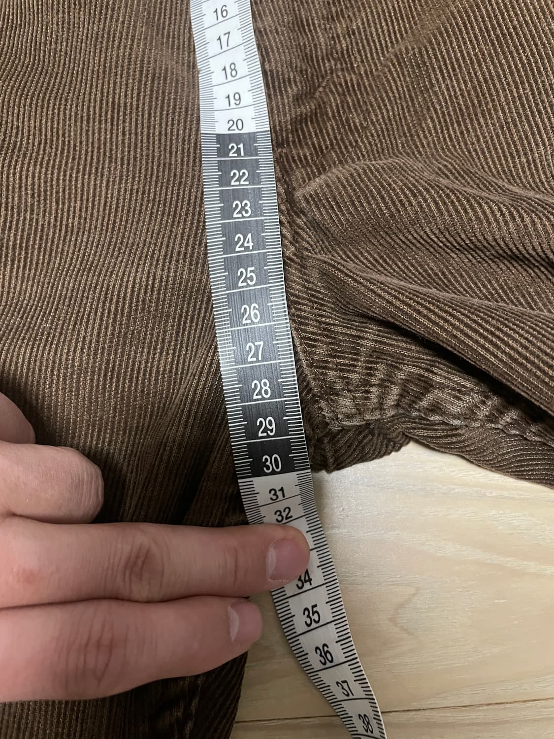 빈티지 리바이스 브라운 코듀로이 517 팝니다 상품이미지5