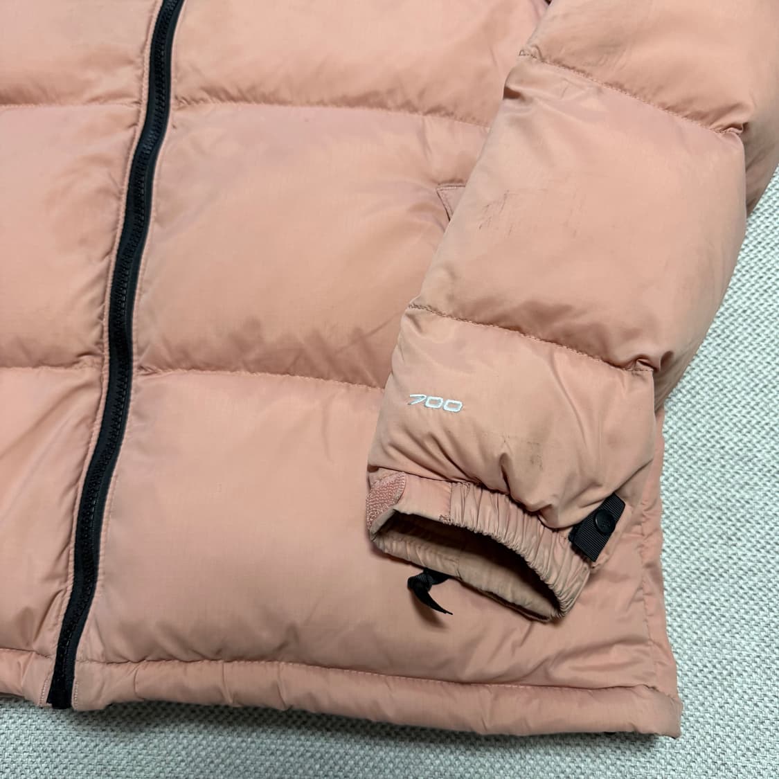 노스페이스 700 핑크 더스티로즈 눕시 패딩 상품이미지2
