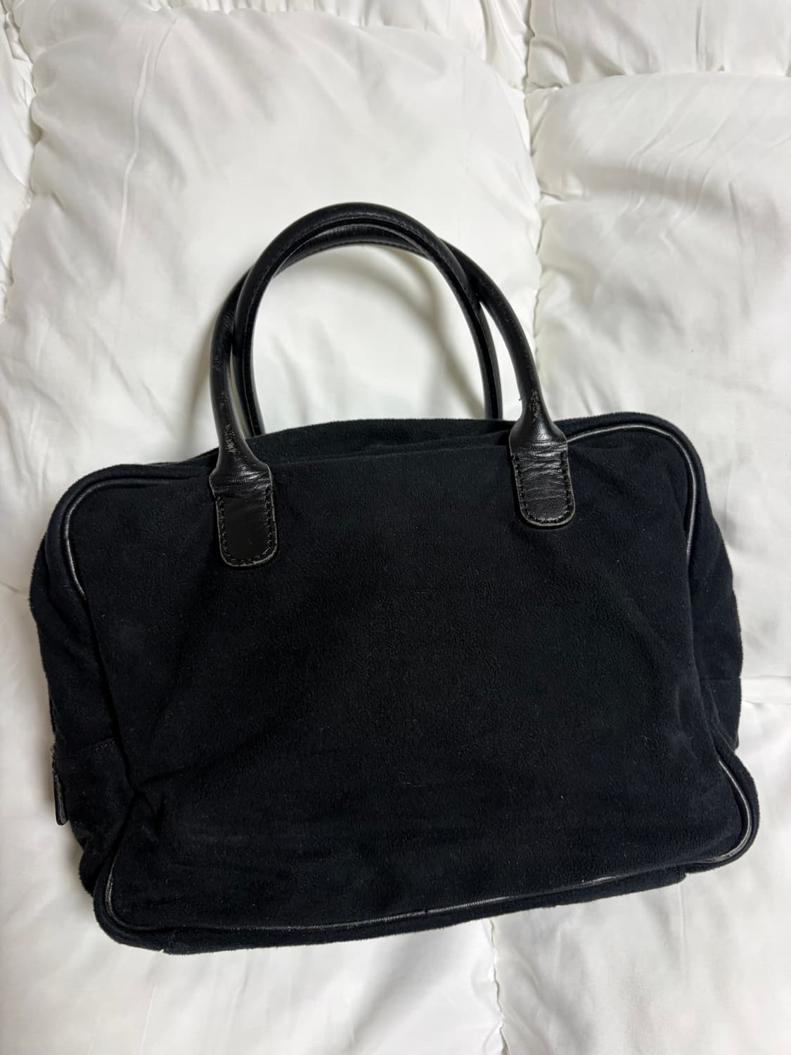 꾸레쥬 퍼 스웨이드 토트백 상품이미지6