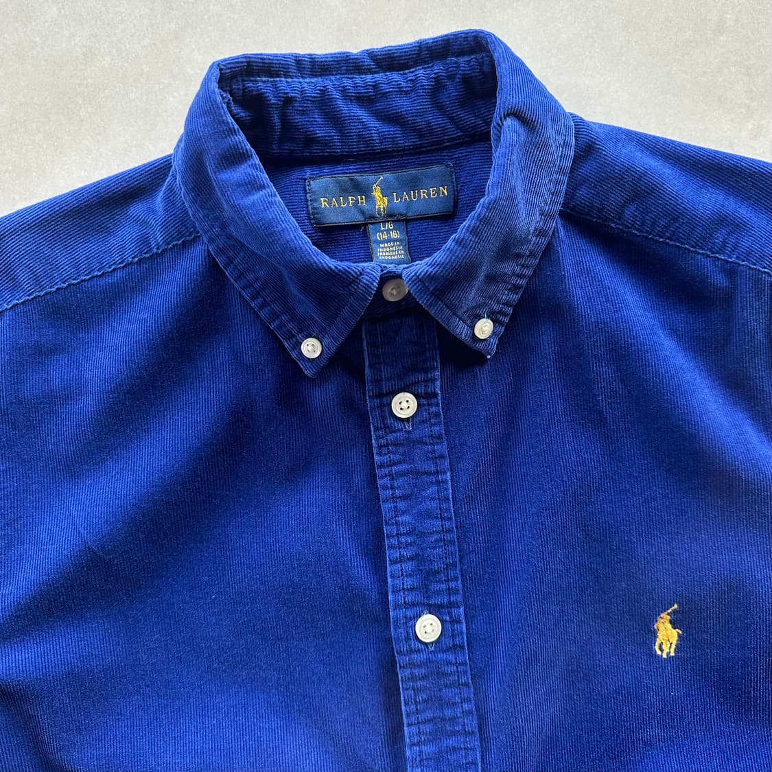 [S-M]폴로 랄프로렌 코듀로이 여성 셔츠 상품이미지8