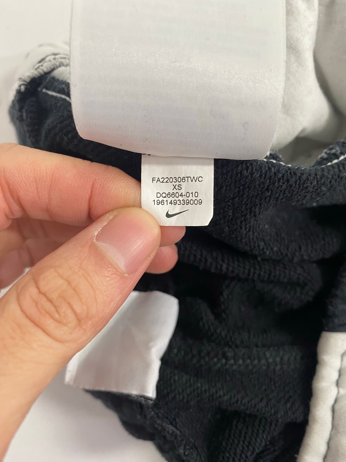 나이키 팀나이키 검흰 스웻 조거팬츠 L <495> 상품이미지6