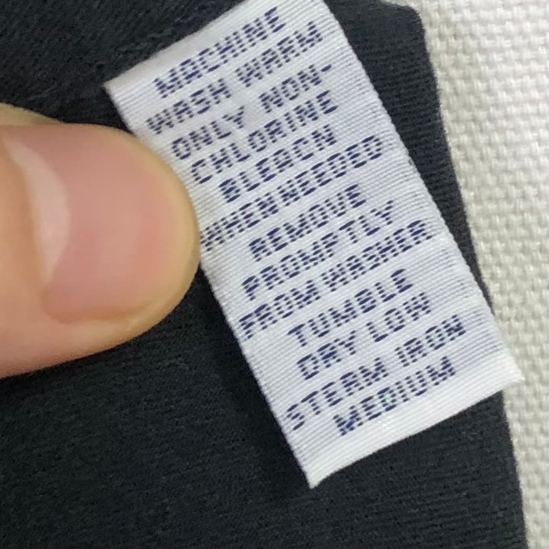 Xxl 폴로 블랙 솔리드코튼 셔츠 상품이미지4