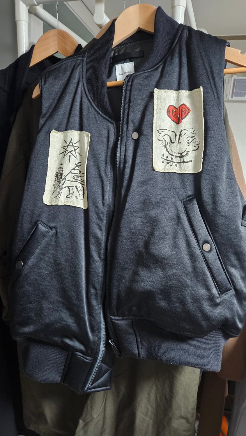 사스콰치패브릭스 블랙 패딩조끼 L 상품이미지2