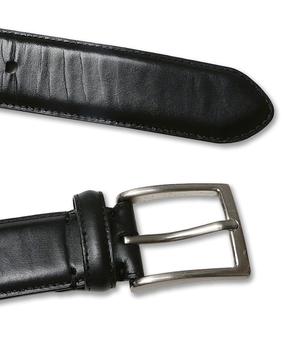 유니클로 [Uniqlo] 블랙 레더 리얼 가죽 클래식 벨트 상품이미지2