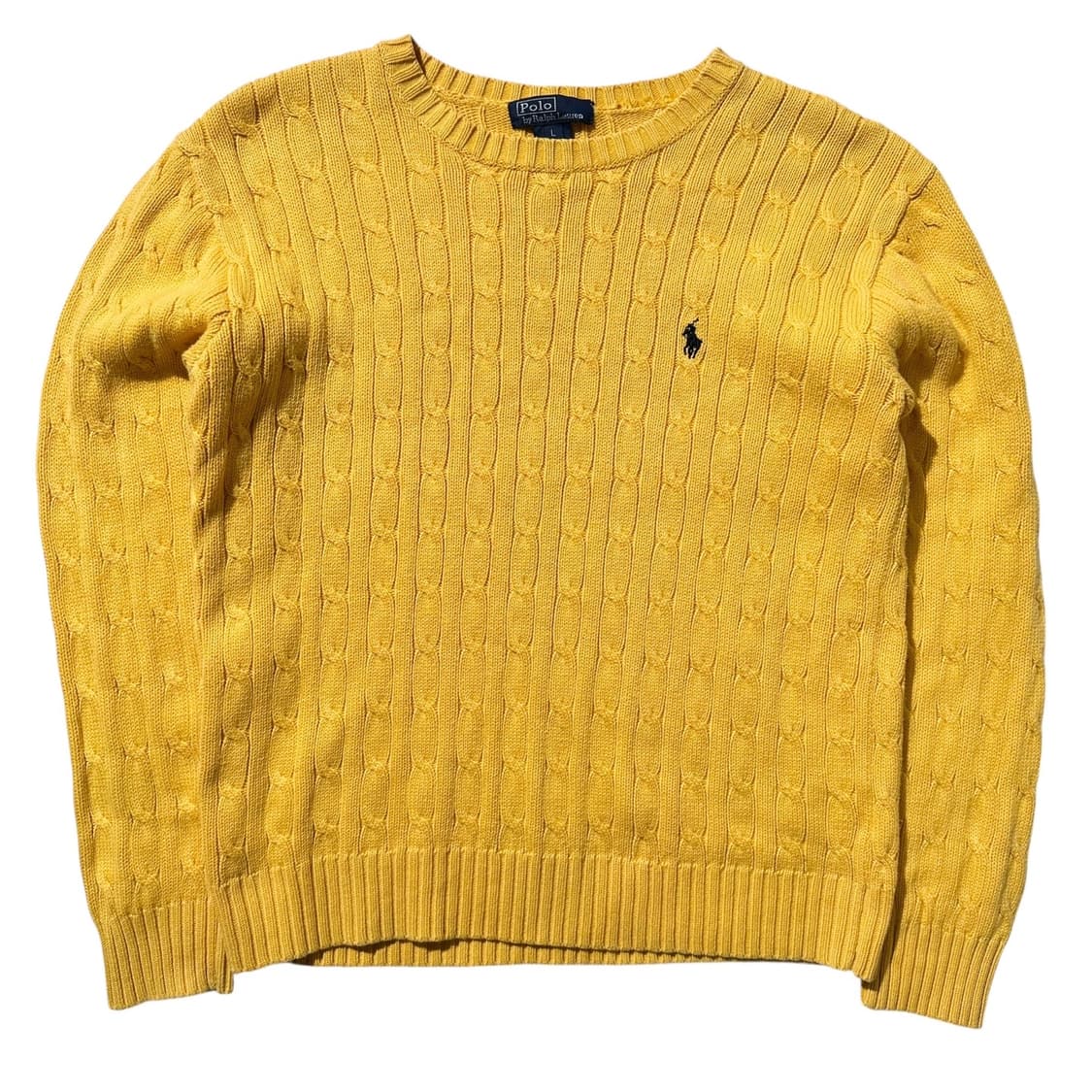 폴로 랄프로렌 케이블 라운드 니트 상품이미지1