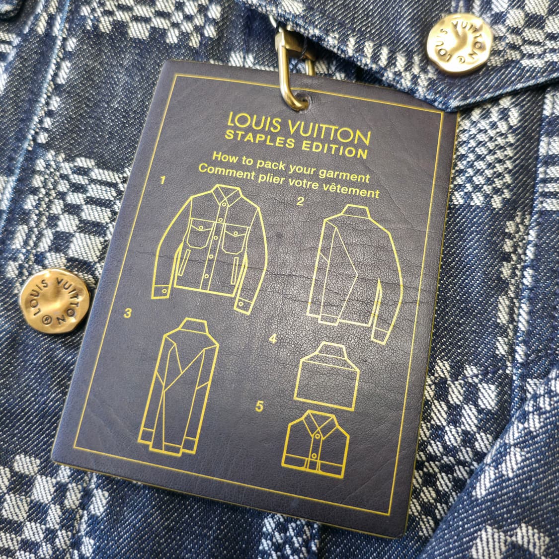 {클로젯}[50][백화점판 풀구성]루이비통 디스토티드 자켓 상품이미지3