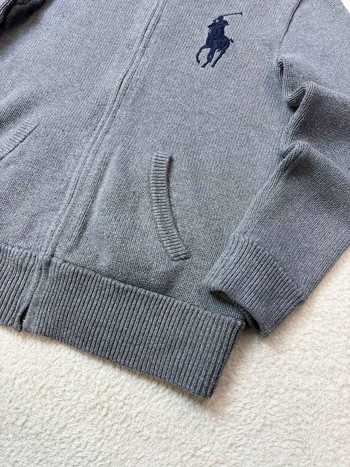 폴로 랄프로렌 100% 코튼 빅포니 니트 집업 PN5952 상품이미지4