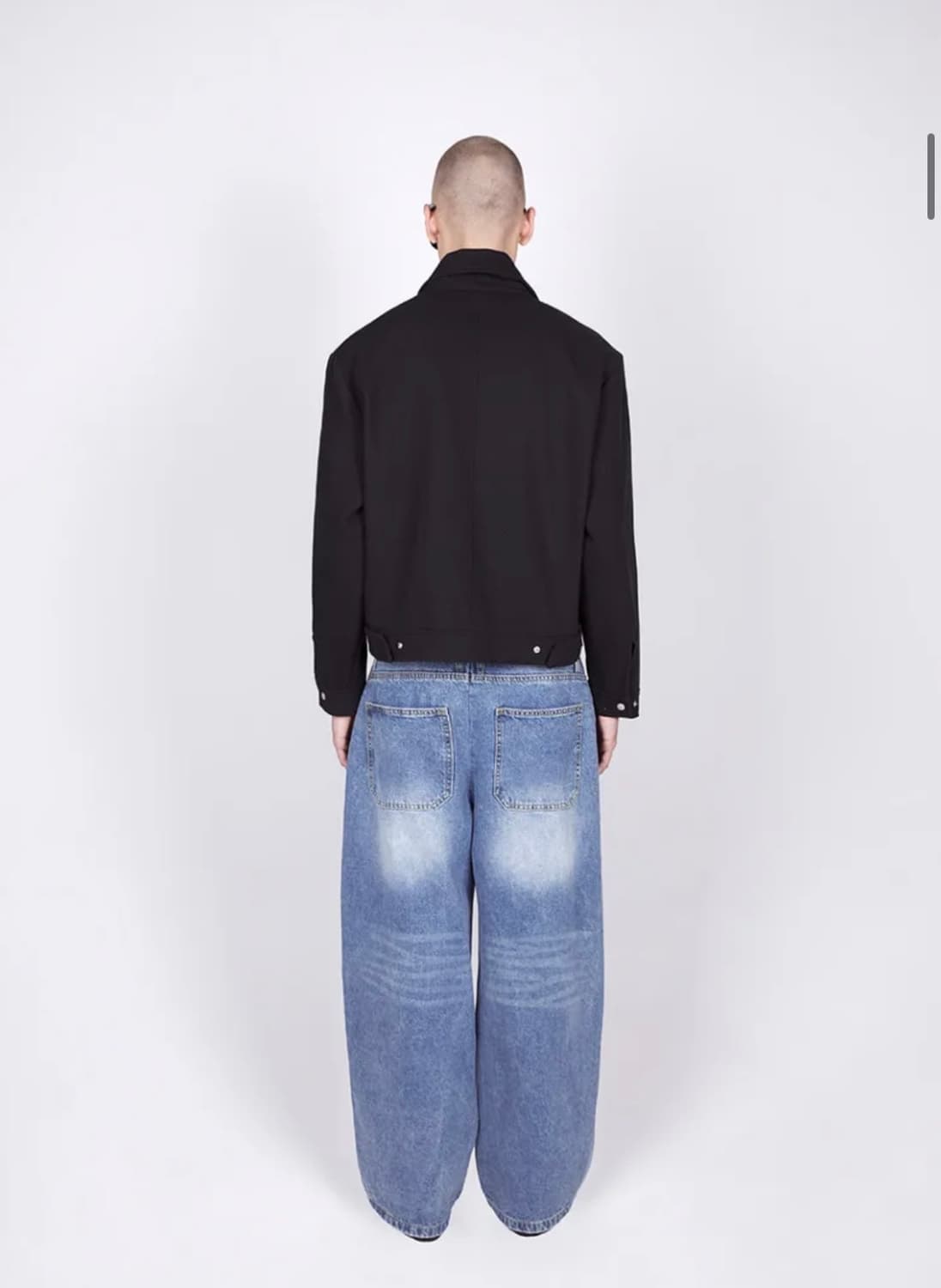 밀로 아카이브 블루종 자켓 - 블랙 L 상품이미지6