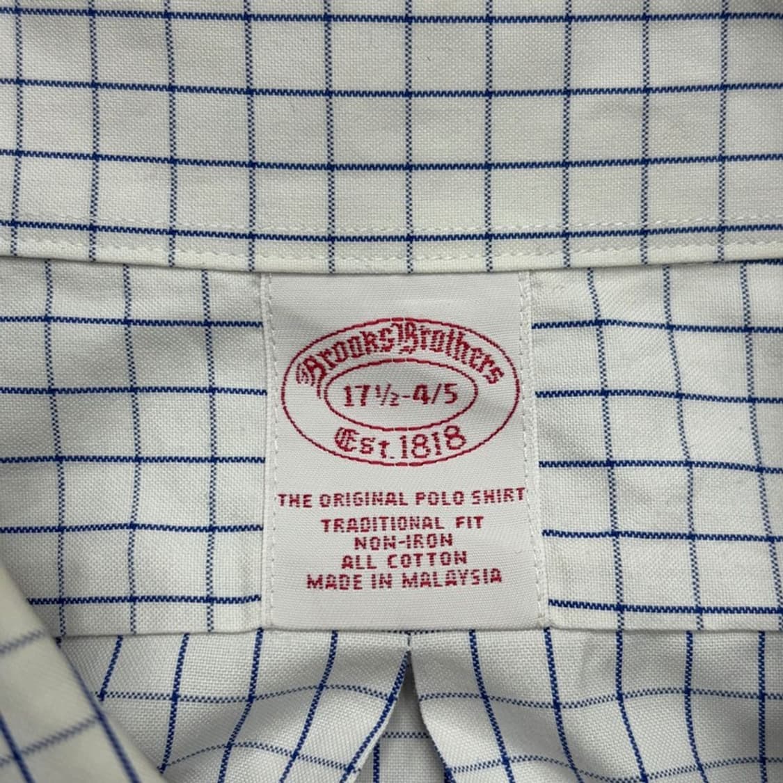 브룩스 브라더스 체크셔츠 v1992  상품이미지5