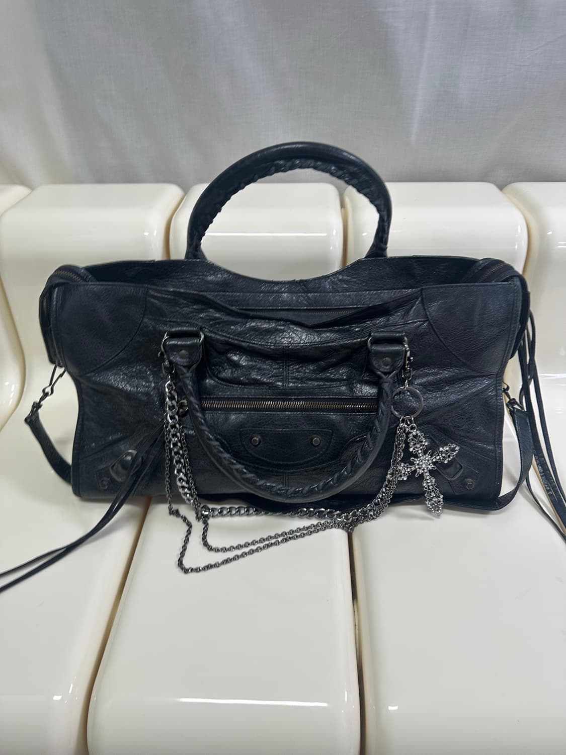 [A 정품] 발렌시아가 시티 모터백 파트타임 상품이미지7