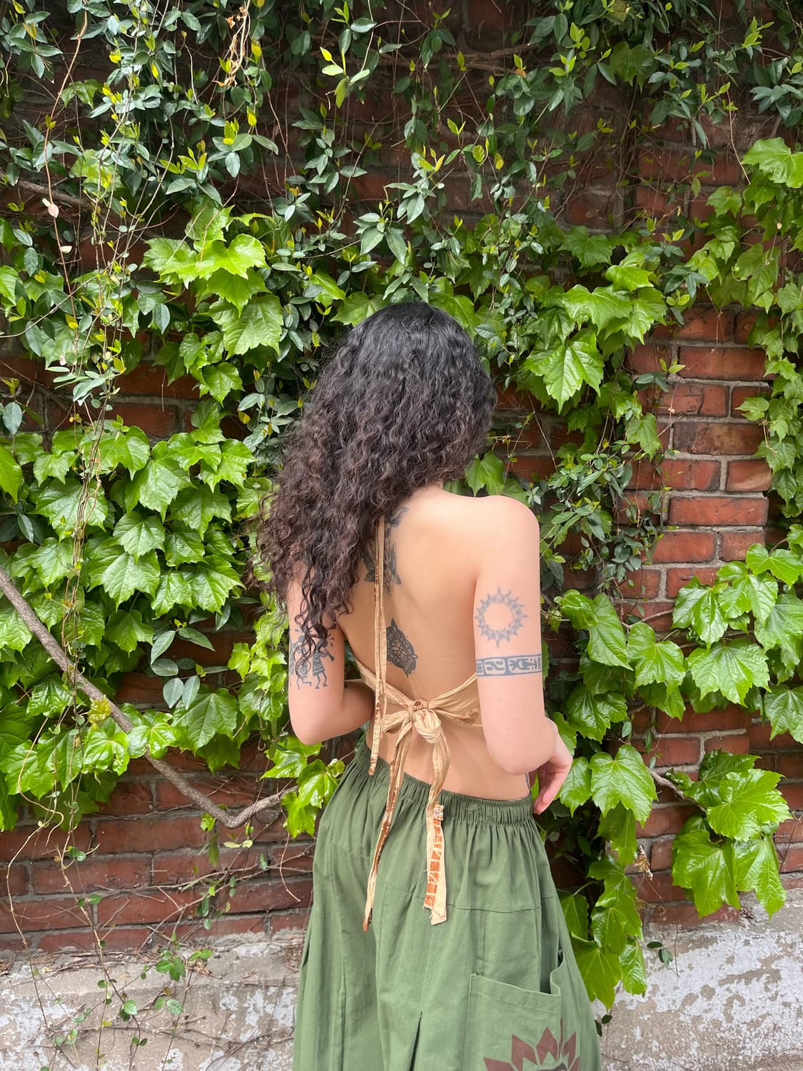 히피 타이다이 홀터넥 상품이미지5