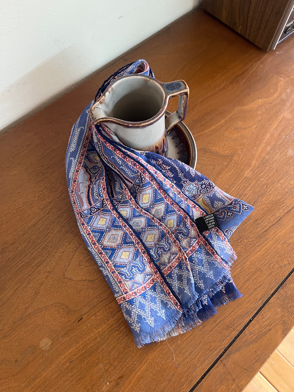 빈티지 에트로 페이즐리 실크 스카프 상품이미지2