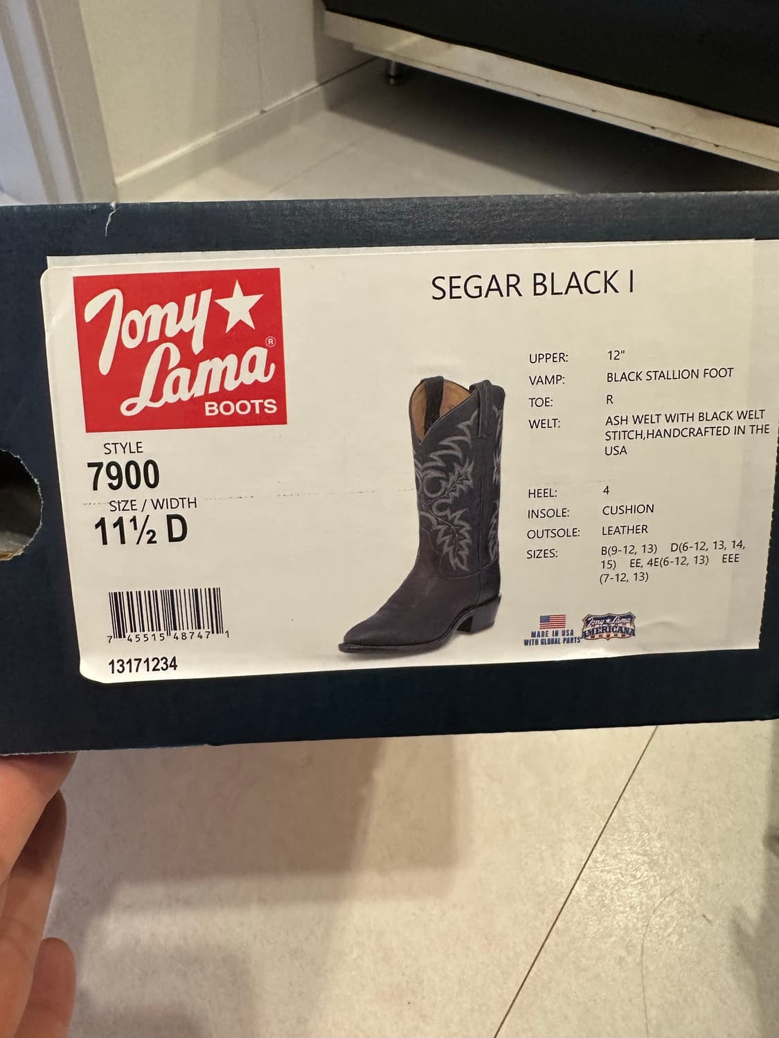 (295D)토니라마 라운드토 7900 블랙 상품이미지2