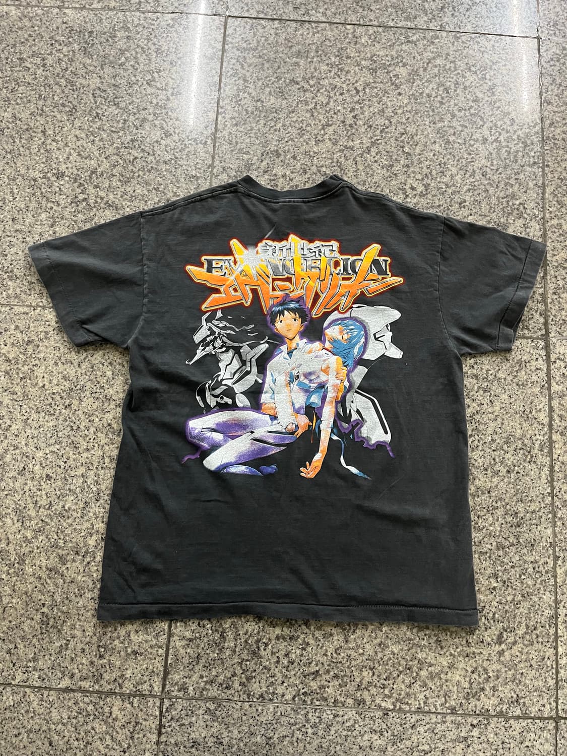 Evangelion Bootleg Single Stitch T Shirt 상품이미지2