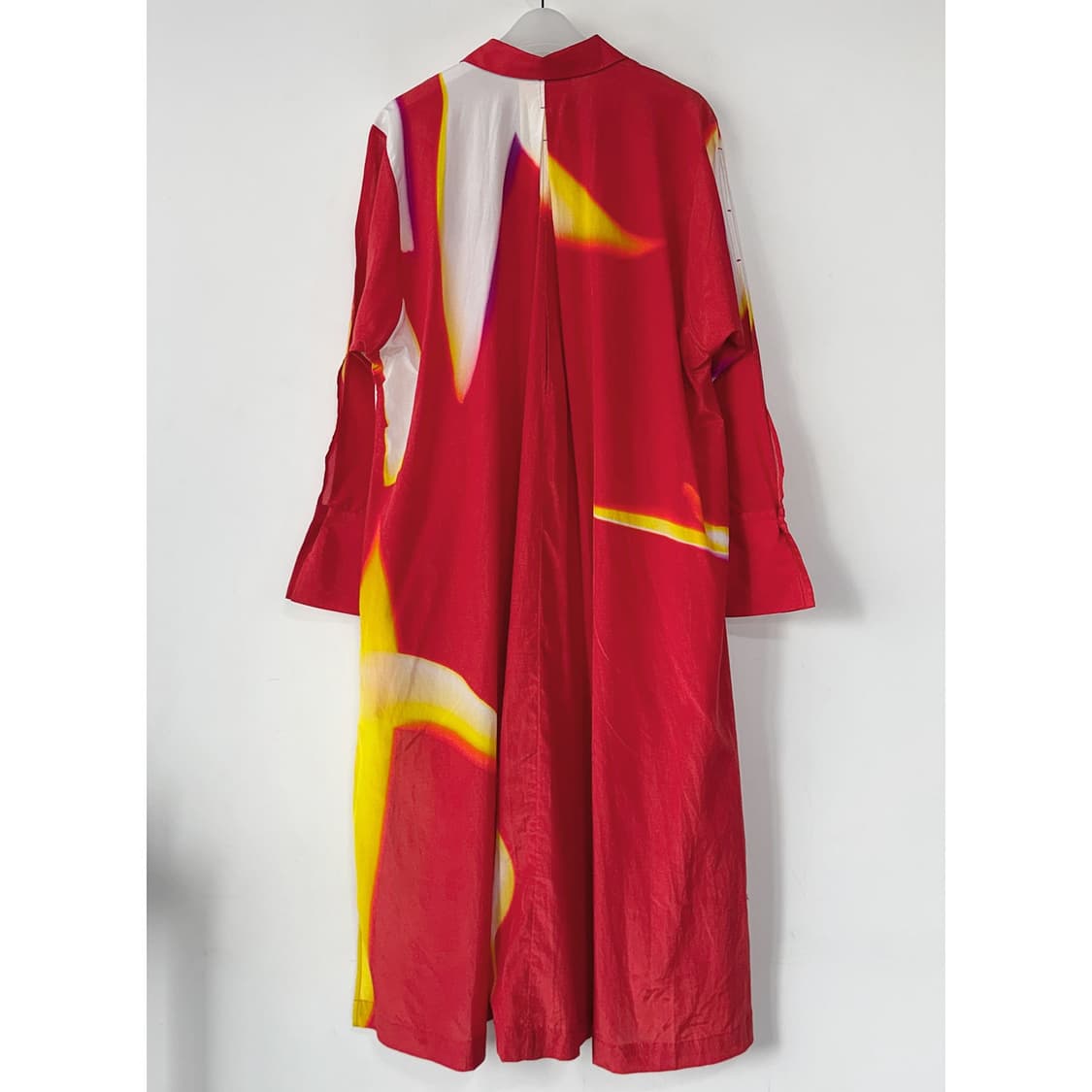 COS x 레아 콜롬보 패턴 롱 셔츠 드레스 상품이미지7