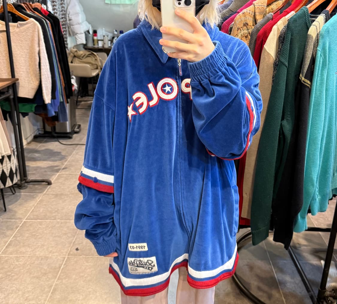 [NO.9] southpole 벨벳 져지 상품이미지1