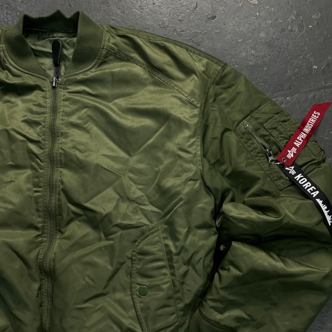 100 알파인더스트리 ma-1 항공점퍼  상품이미지2