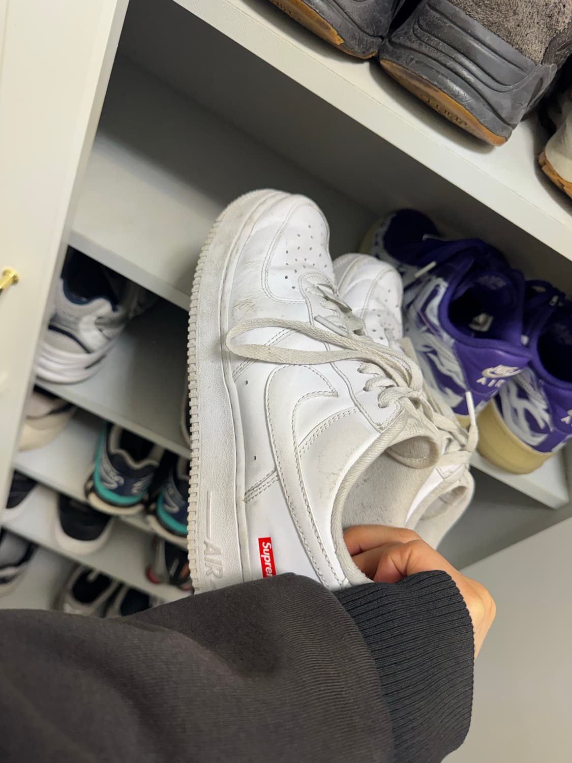 슈프림 나이키 에어포스 상품이미지2