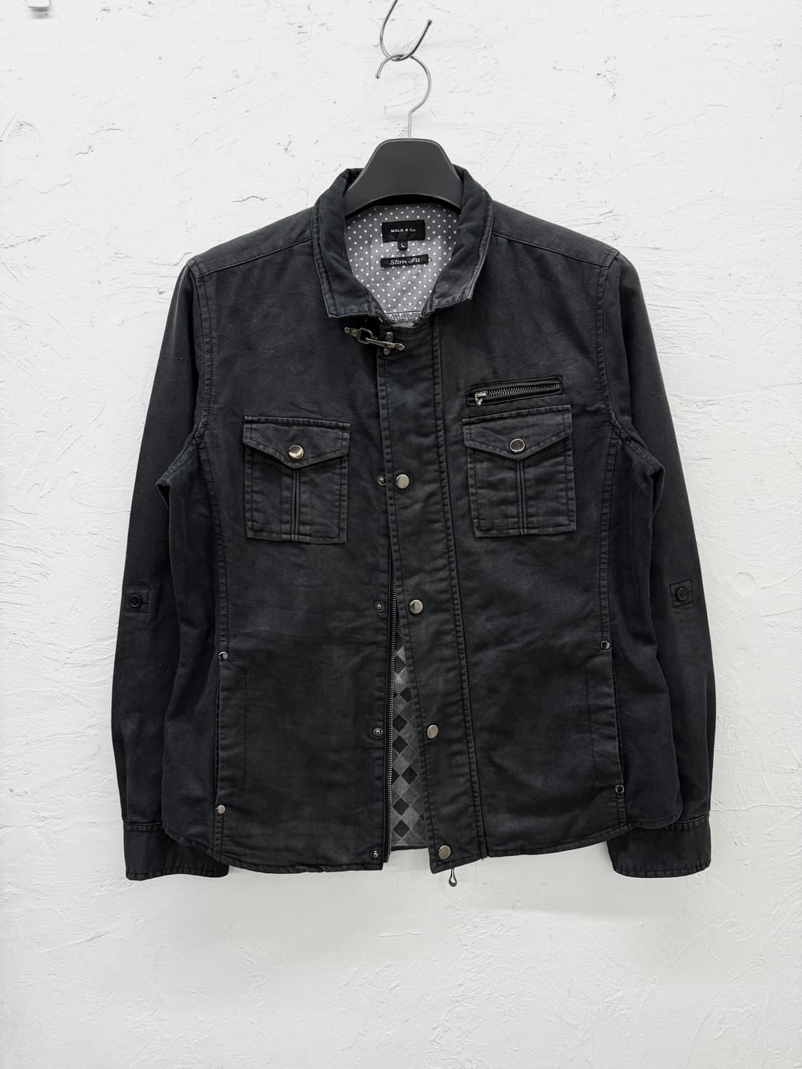 male&co 토클 집업 자켓 상품이미지4