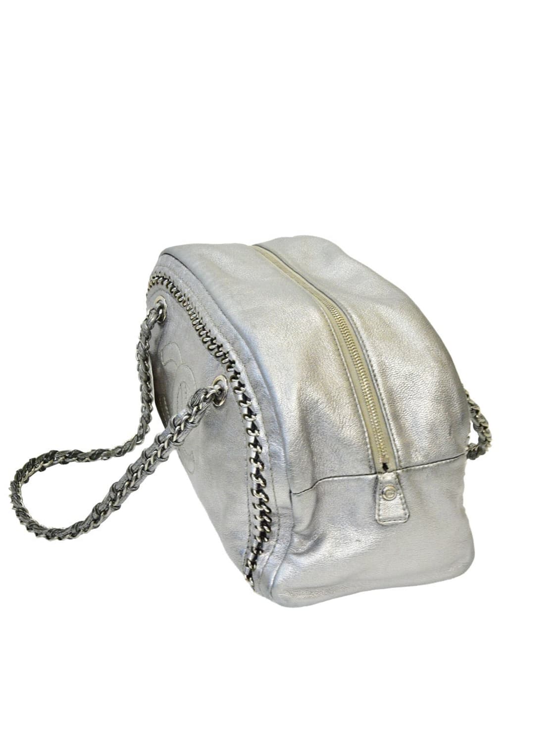 샤넬 실버 럭스 바이 볼링백 (정품) 상품이미지3