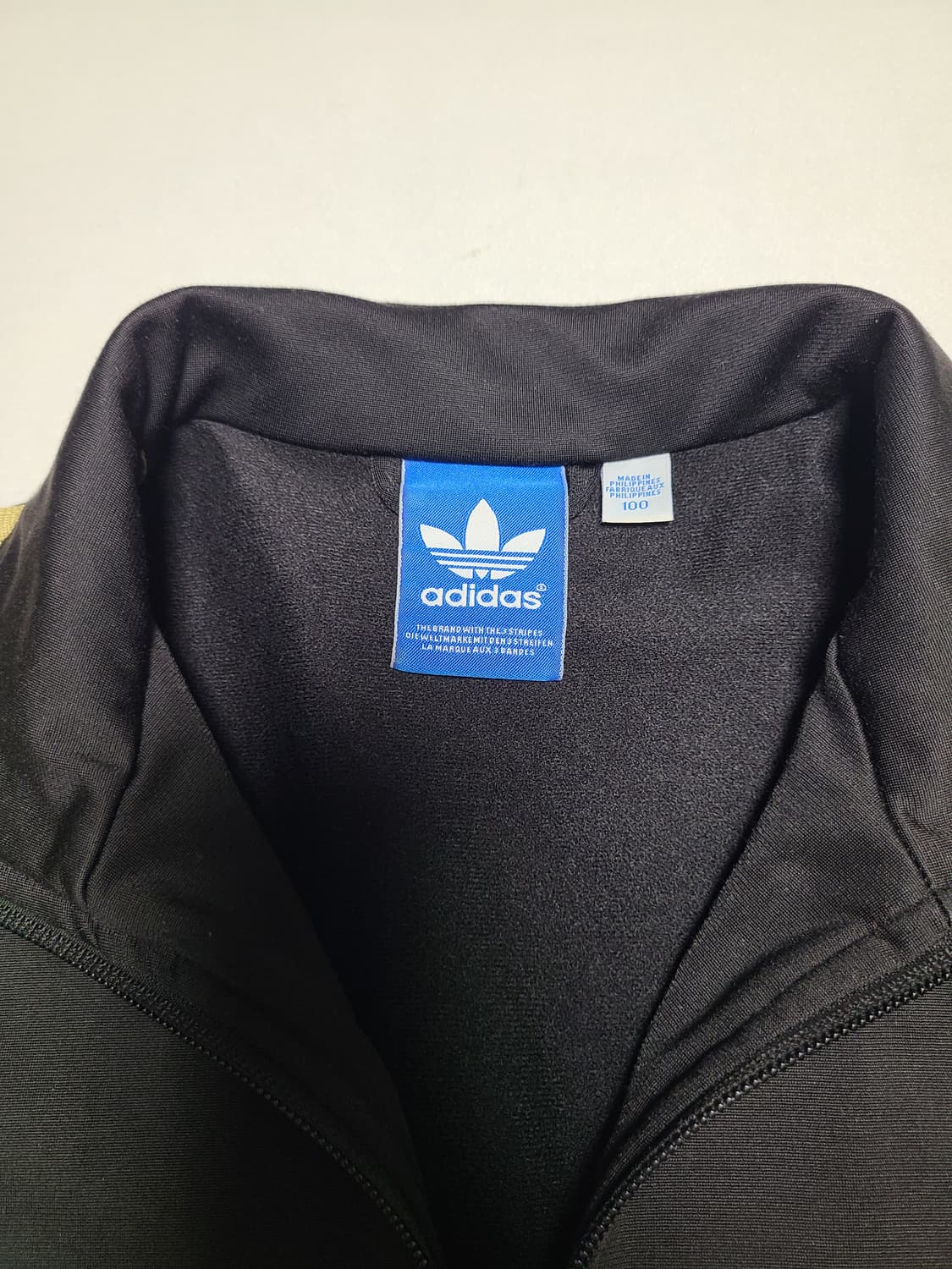 아디다스 파이어버드 트랙탑 골드 금장 100사이즈 상품이미지2