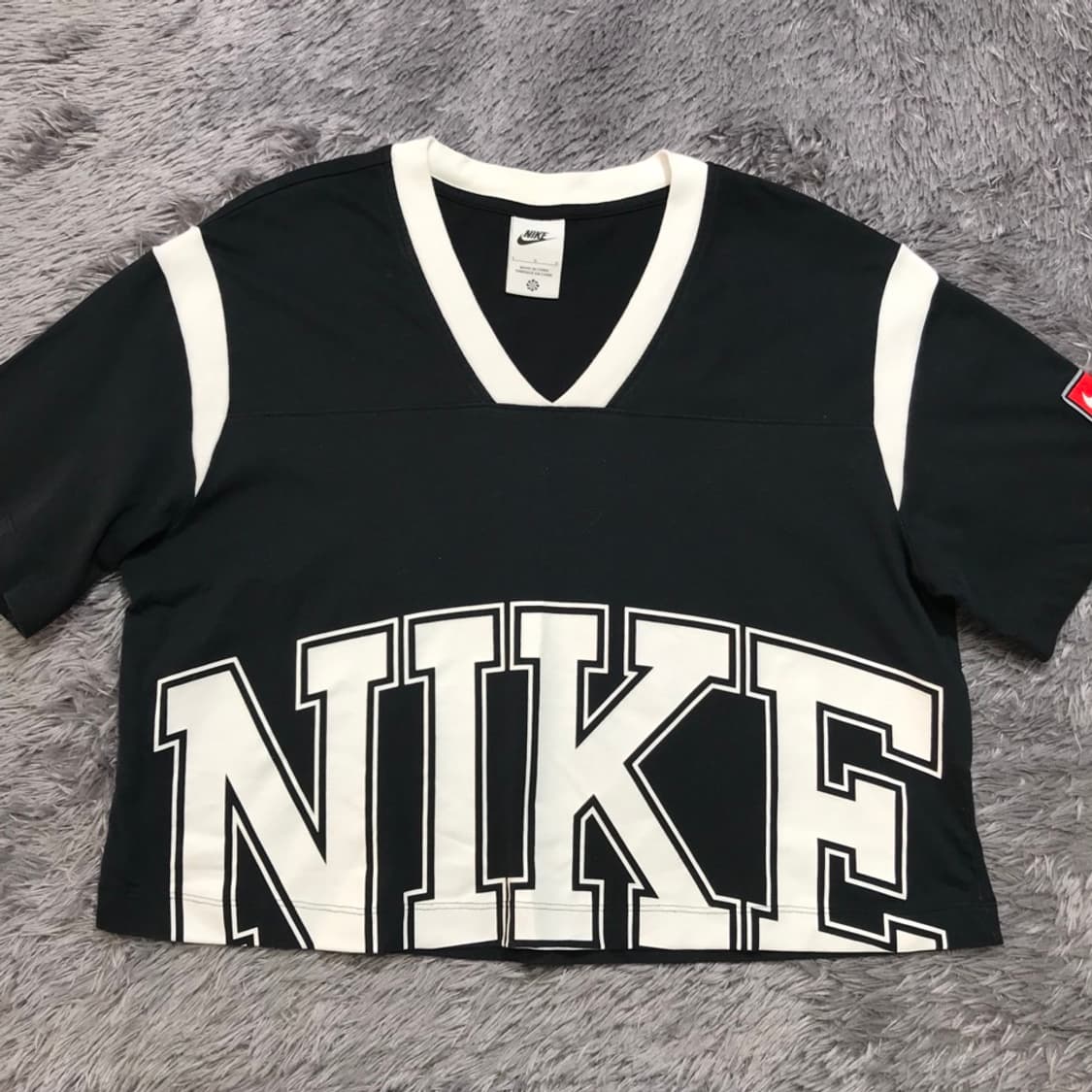 [[여성 L, A급] 나이키(NIKE) NSW 크롭 반팔티셔츠@633 상품이미지3