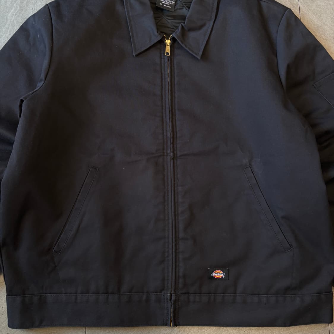 디키즈 아이젠하워 누빔 블랙 워크 자켓 상품이미지4