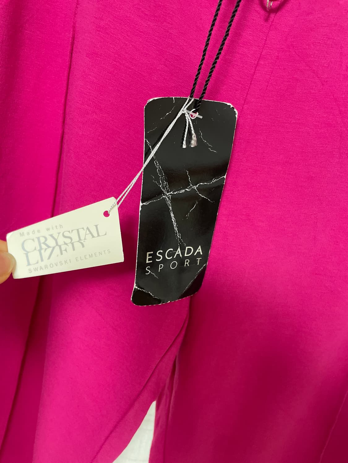 ESCADA 새상품 츄리닝 (스와로브스키비즈로고) 상품이미지7
