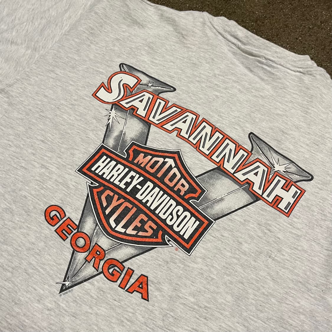 90s 할리데이비슨 프린팅 티셔츠 (105) 상품이미지4