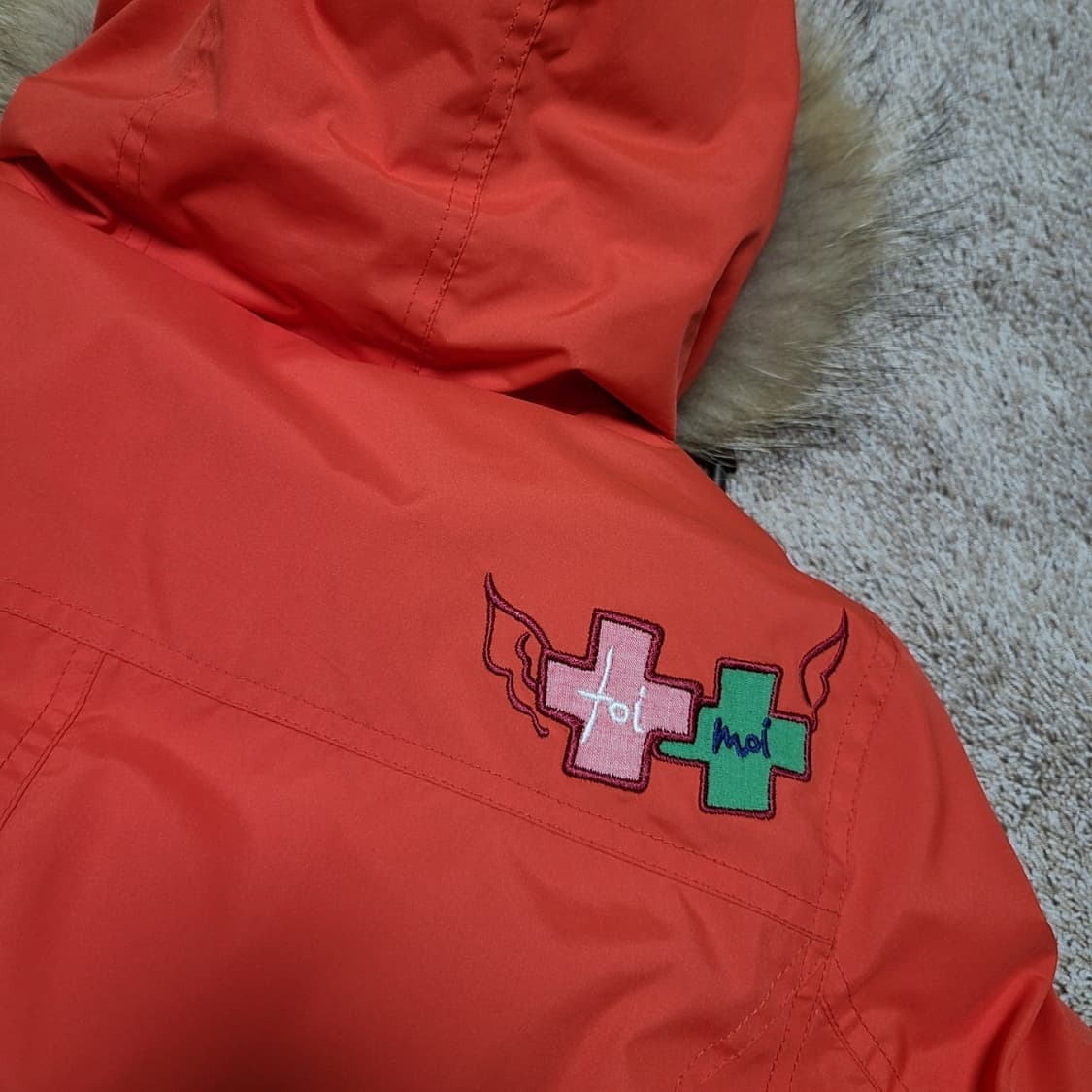 90 까스텔바작 덕다운 패딩 상품이미지6