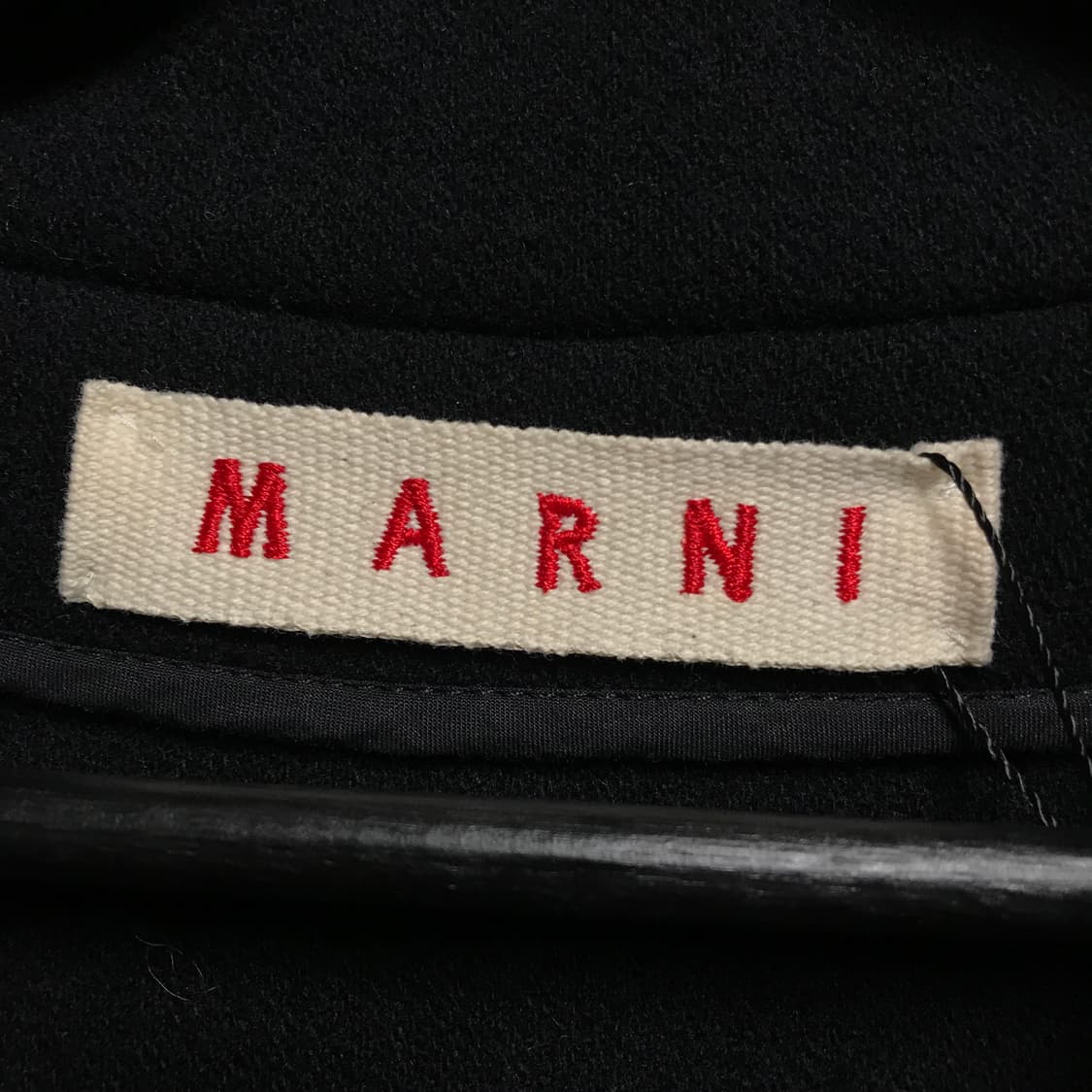 마르니 블랙 코트 40(W) 상품이미지3