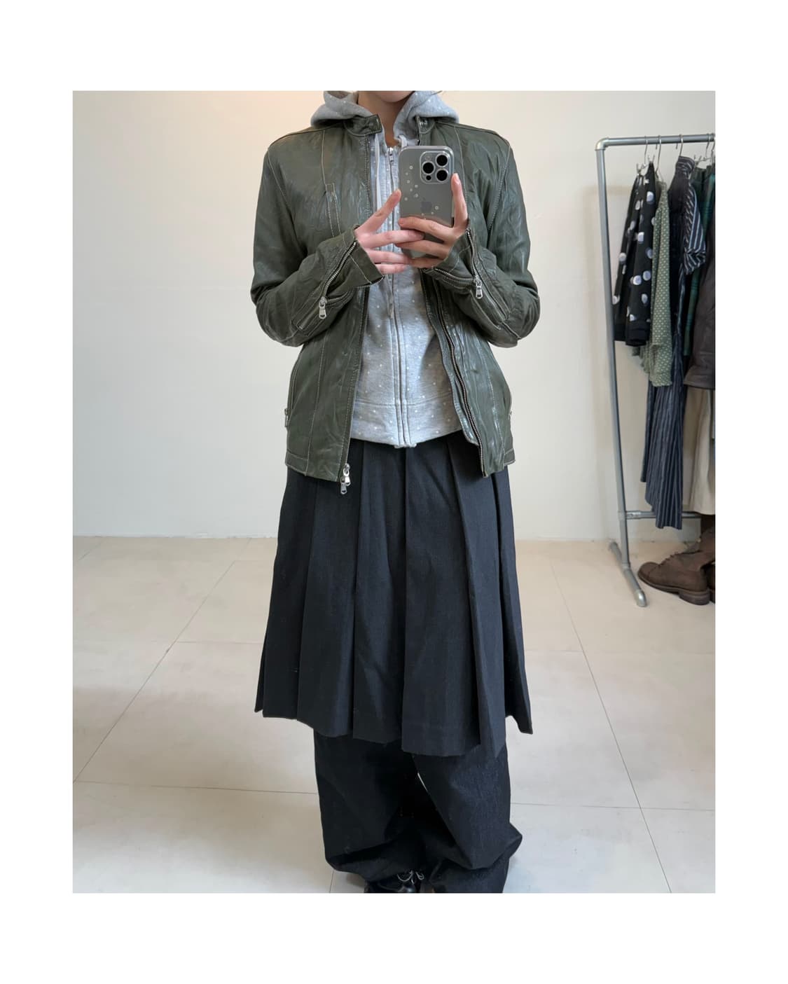 빈티지 양가죽 자켓 상품이미지2