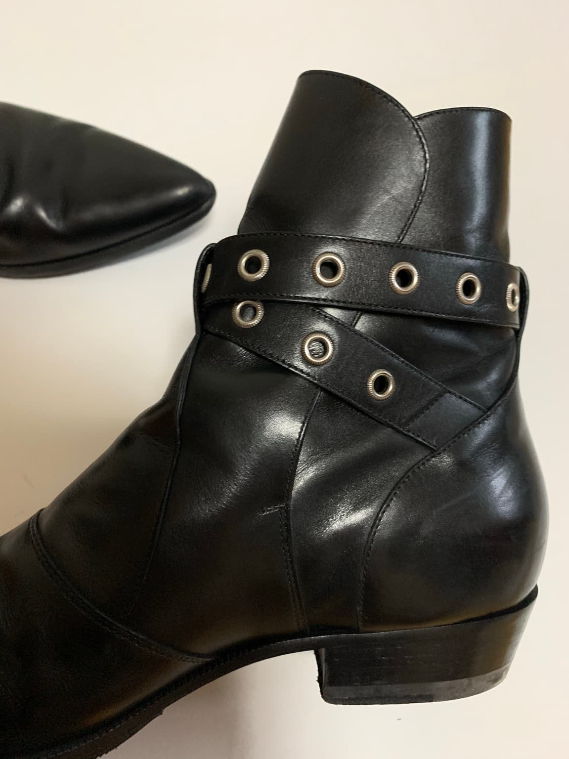 생로랑 14SS 웨스턴 버클 조드퍼 부츠 상품이미지7