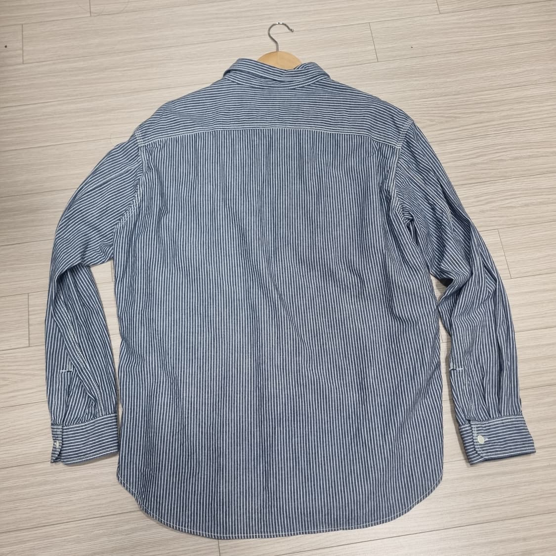 유니클로 히코리 워크 셔츠 L사이즈 상품이미지10