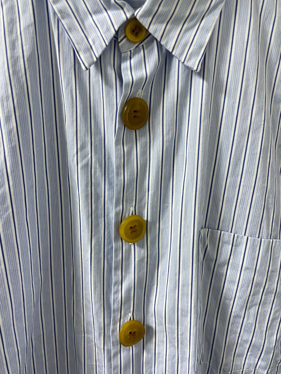 꼼데 옴므 플러스 스트라이프 셔츠 상품이미지1